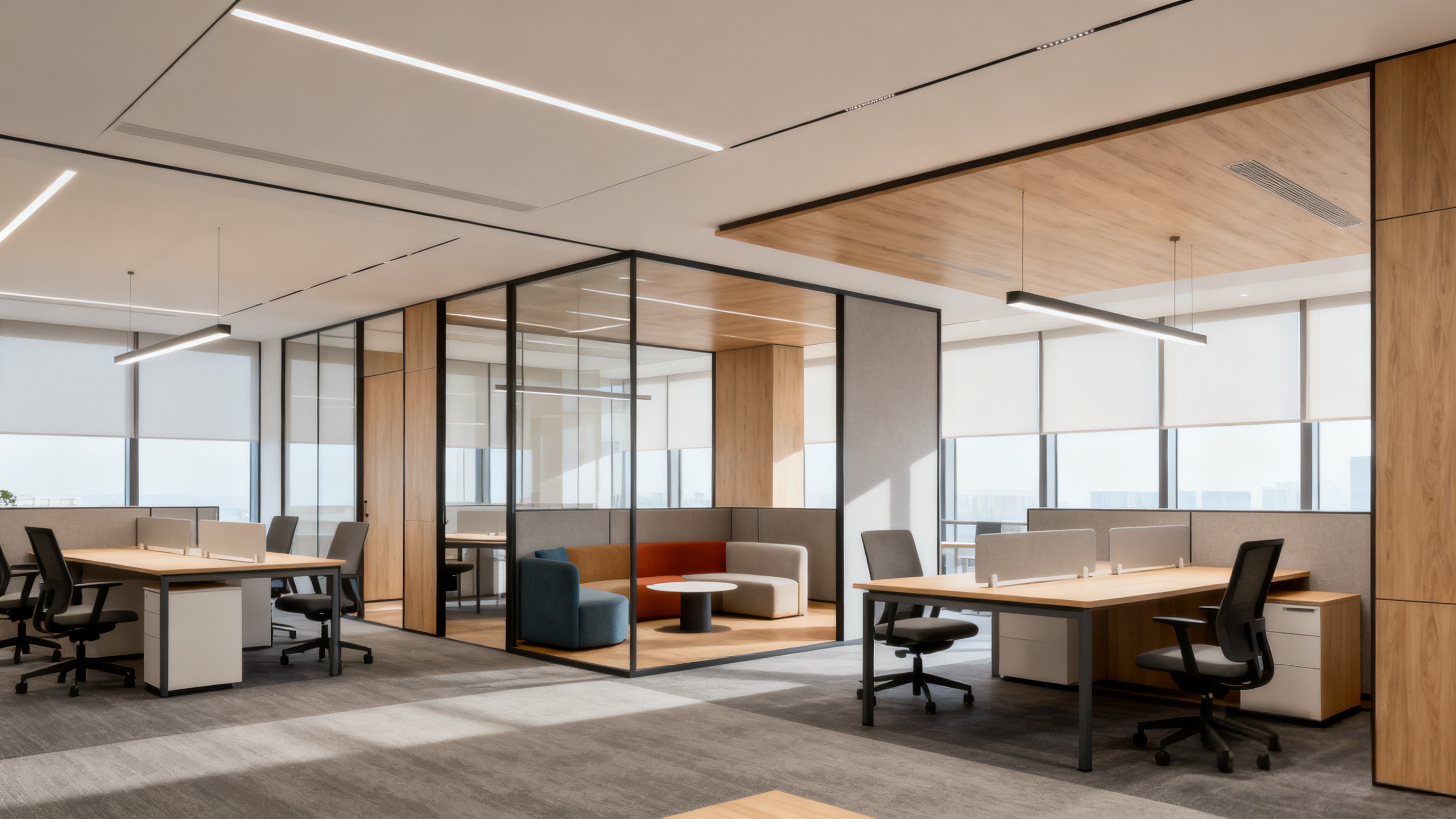 打破壁壘：開放與協作式辦公空間設計